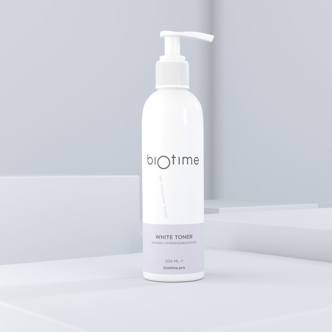 Biotime WHITE TONER - Тоник с фитиновой кислотой для борьбы с пигментацией | DoctorProffi.ru
