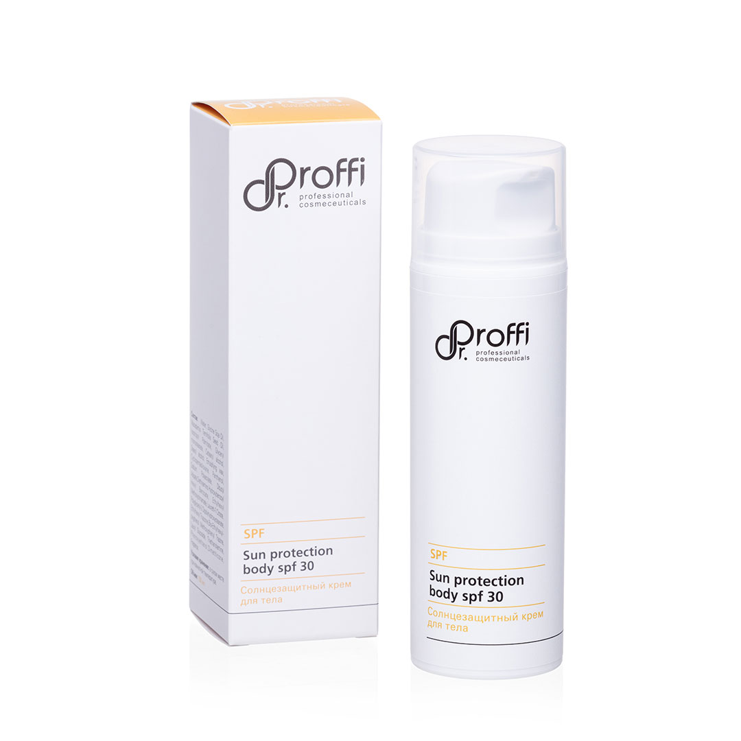 DoctorProffi Sun Protection Body SPF 30 - Солнцезащитный крем для тела SPF-30 | DoctorProffi.ru