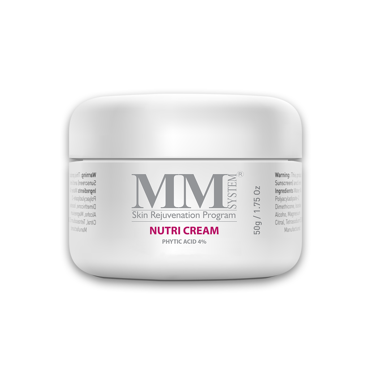 Mene & Moy System Nutri cream Phytic Acid 4% - Увлажняющий крем с фитиновой кислотой | DoctorProffi.ru