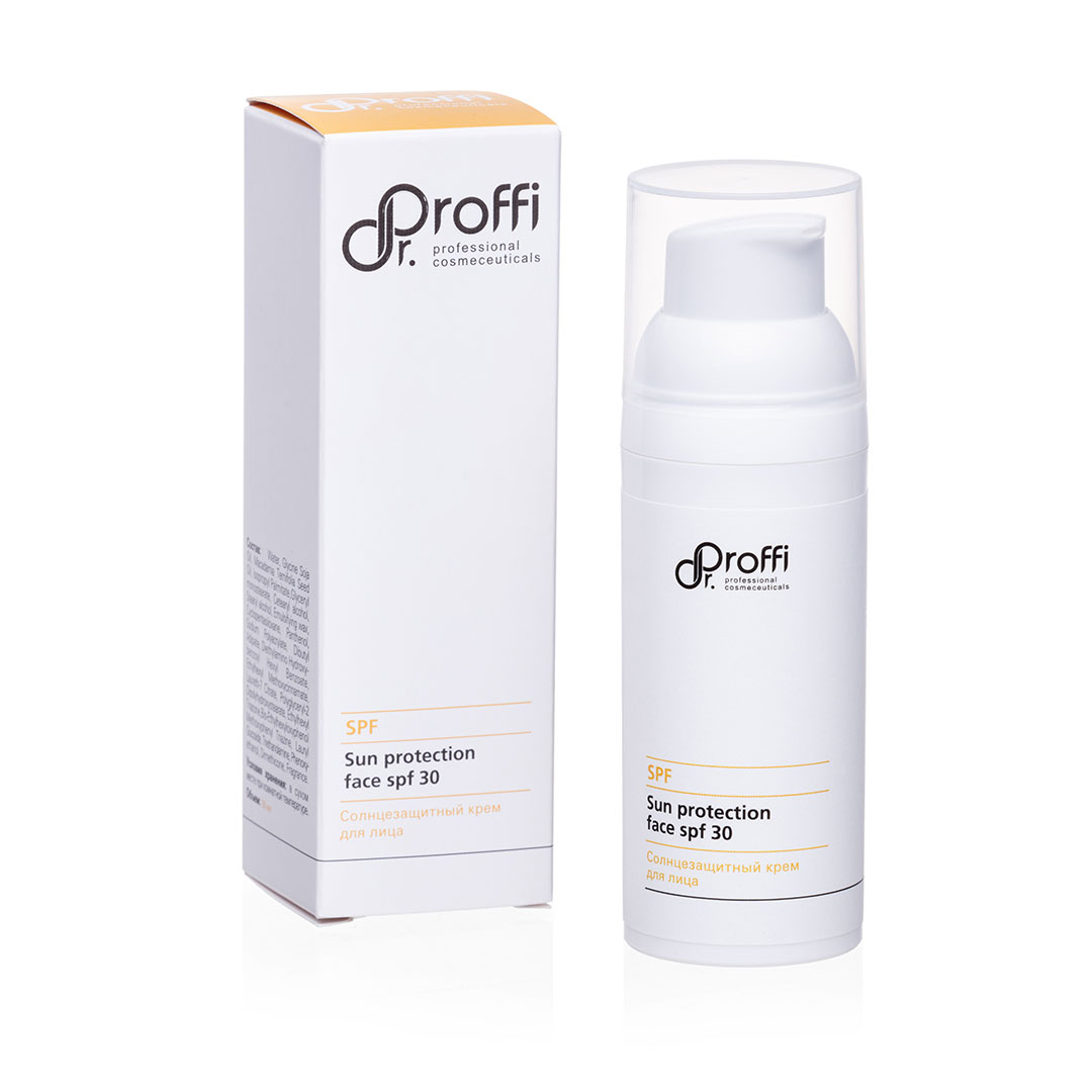 DoctorProffi Sun Protection SPF 30 - Солнцезащитный крем для лица SPF-30 | DoctorProffi.ru