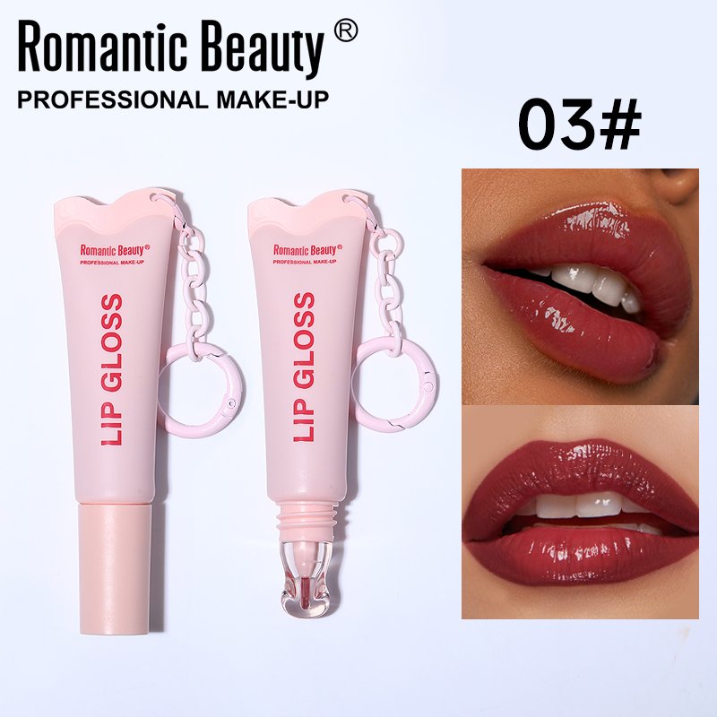 Romantic Beauty Lip Gloss - Блеск-тинт для губ, 03 Красно-коричневый | DoctorProffi.ru