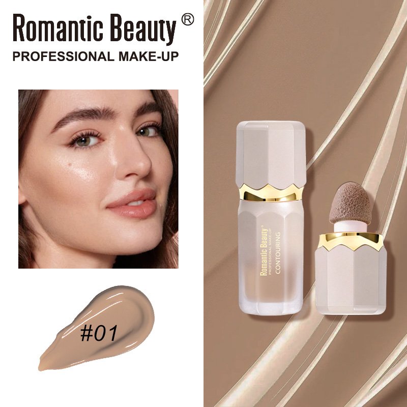 Romantic Beauty Liquid Contour - Жидкий контуринг, 01 Холодный серый | DoctorProffi.ru