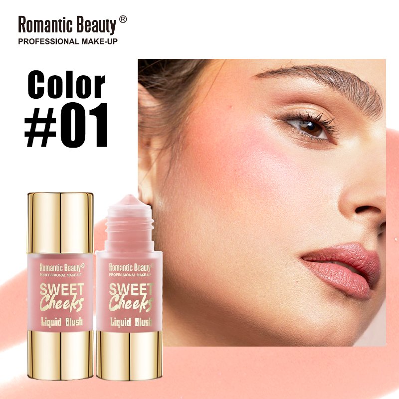 Romantic Beauty Sweet Cheeks Liquid Blush - Жидкие румяна для лица, 01 Нежно-розовый | DoctorProffi.ru