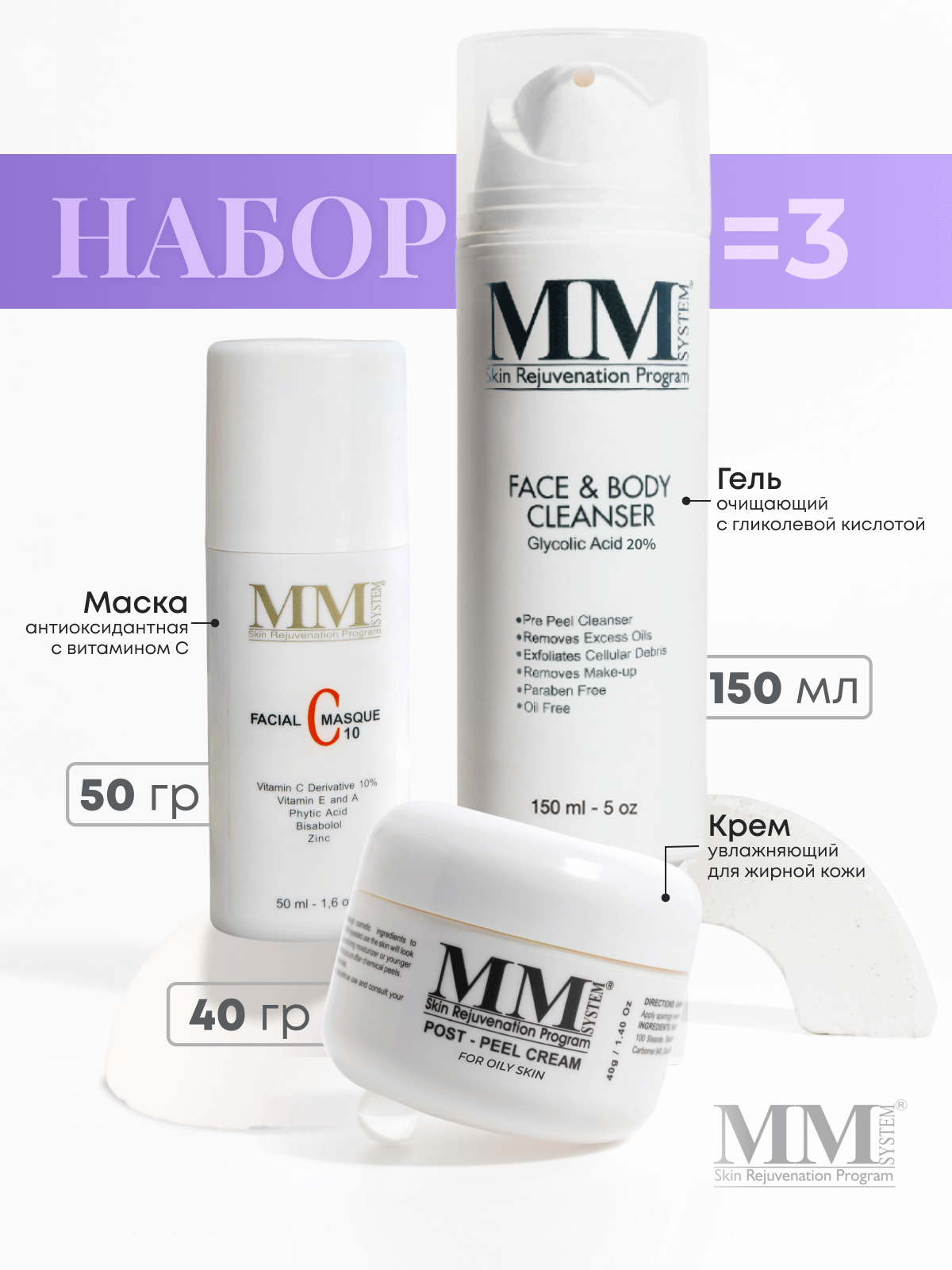 Mene & Moy System - Уходовый набор