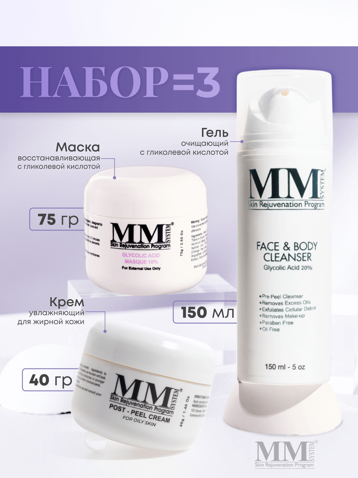 Mene & Moy System - Уходовый набор